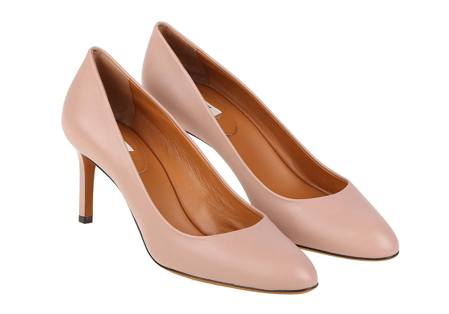 Bally Edita 6210551 Women's  Nude Leather Pumps US 10.5 MSRP $475