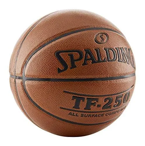 Spalding TF250 Men's 29-1/2 Inches Official Basketball, Orange