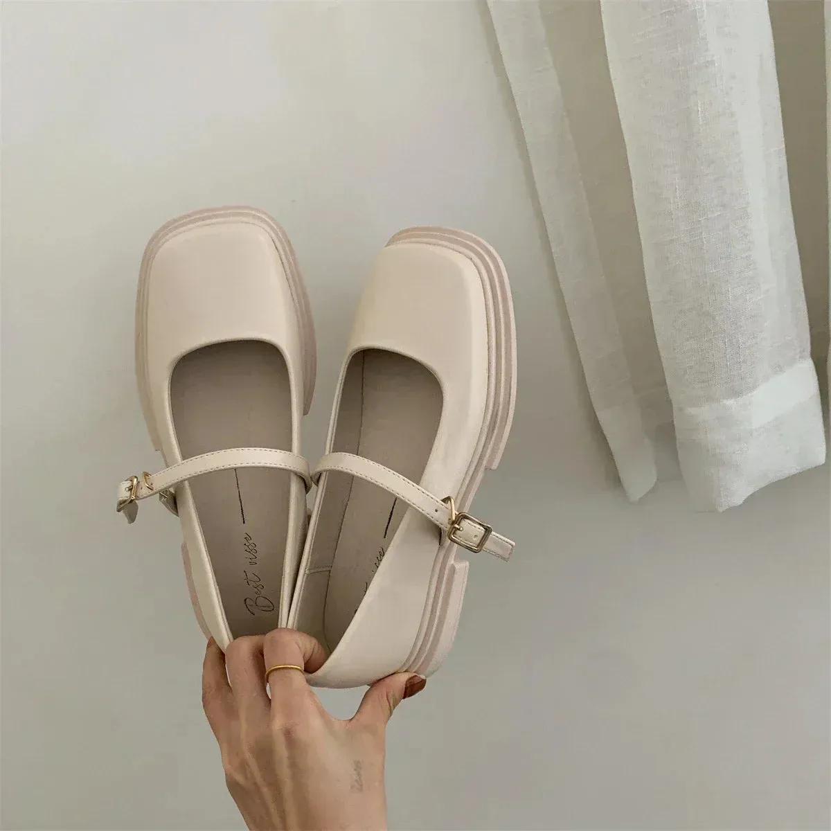 Square Toe Classic Pumps