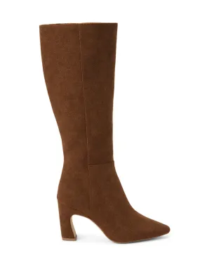 Willow Knee High Boot in Brown